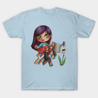 Zodiac Girl Aquarius The Waterbearer T-Shirt